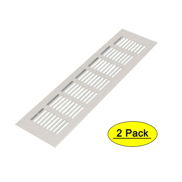 Wardrobe Cabinet Louvred Air Vent Ventilation Cover Grille Aluminium Alloy 400mm